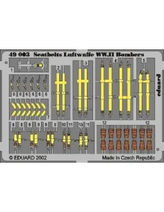 Sicherheitsgurte Luftwaffe WW.II Bombers, 1/48 - Eduard Accessories...