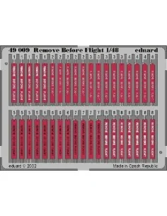 Remove Before Flight, 1/48 - Eduard Accessories 49009