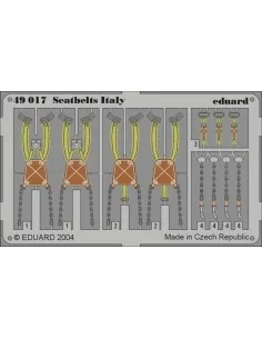 Seatbelts Italy, 1/48 - Eduard Accessories 49017