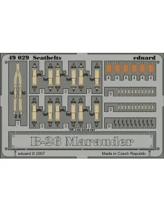 B-26 Marauder seatbelts für Revell/Monogram Bausatz, 1/48 - Eduard ...