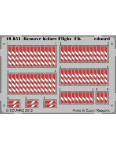 Remove before flight UK, 1/48 - Eduard Accessories 49051