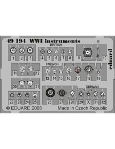 WW I Instruments, 1/48 - Eduard Accessories 49194