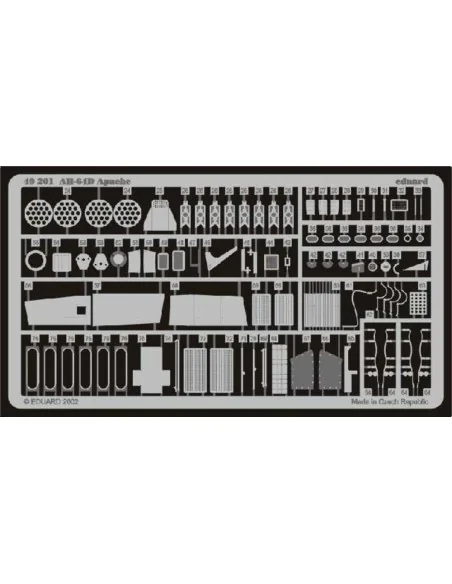 AH-64D Apache für Hasegawa Bausatz, 1/48 - Eduard Accessories 49201