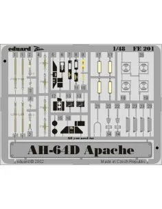 [NO_DESC] AH-64D Apache für Hasegawa Bausatz, 1/48 - Eduard Accesso... 2
