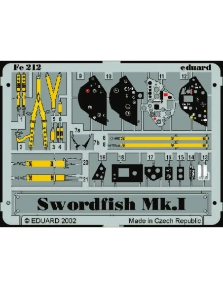 Swordfish Mk.I für Tamiya Bausatz, 1/48 - Eduard Accessories 49212