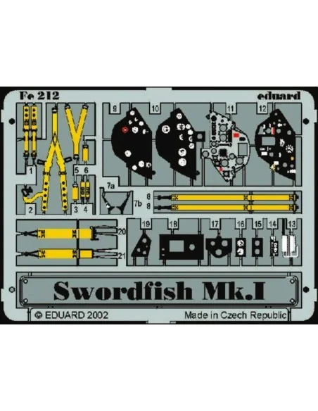 [NO_DESC] Swordfish Mk.I für Tamiya Bausatz, 1/48 - Eduard Accessor...