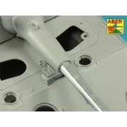 Germ.88 mm Kw.K. 43 L/91 Barrel for Panther II - Aber Models 35 L-229