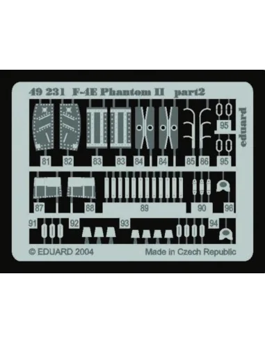 F-4E Phantom II für Hasegawa Bausatz, 1/48 - Eduard Accessories 49231