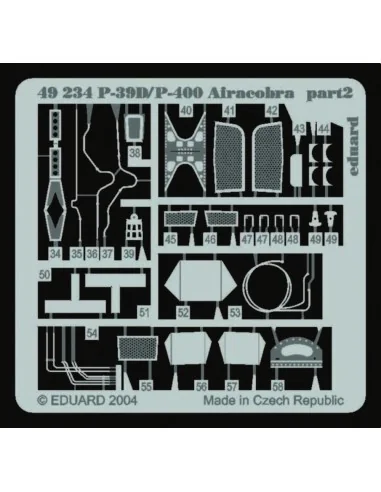 P-39D/P-400 Airacobra für Eduard Bausatz, 1/48 - Eduard Accessories...