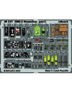 SBD-3 Dauntless für Hasegawa Bausatz, 1/48 - Eduard Accessories 49237