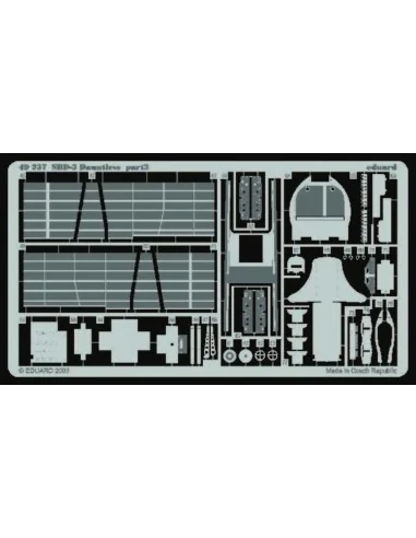 SBD-3 Dauntless für Hasegawa Bausatz, 1/48 - Eduard Accessories 49237