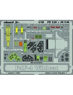 F4F-4 Wildcat für Tamiya Bausatz, 1/48 - Eduard Accessories 49246