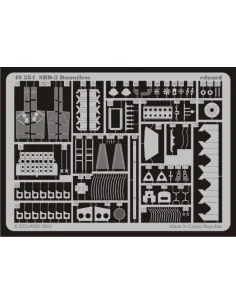SBD-3 Dauntless für Accurate Bausatz 3411, 1/48 - Eduard Accessorie...