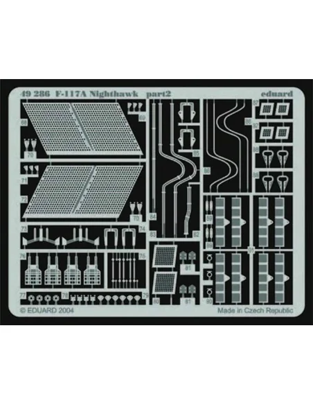 F-117A Nighthawk für Tamiya Bausatz, 1/48 - Eduard Accessories 49286