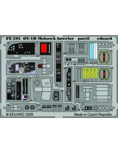 OV-1D Mohawk interior für Roden Bausatz, 1/48 - Eduard Accessories ...