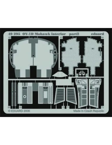 OV-1D Mohawk interior für Roden Bausatz, 1/48 - Eduard Accessories ...