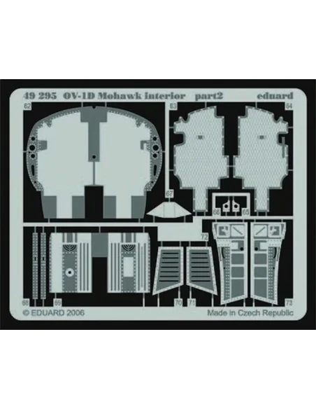 OV-1D Mohawk interior für Roden Bausatz, 1/48 - Eduard Accessories ...