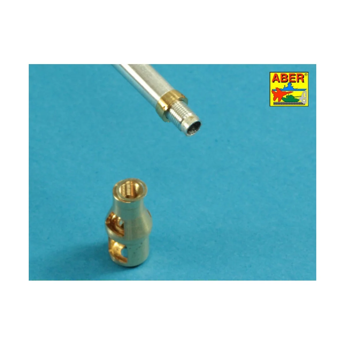 10, 5cm KwK L/70 barrel with double baffle muzzle brake for German ...