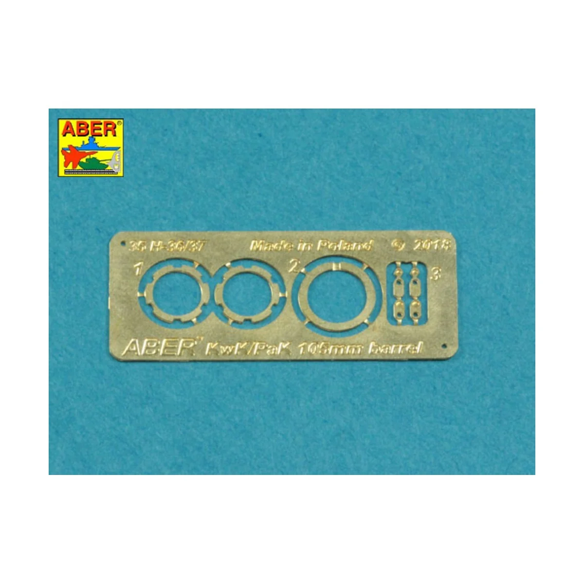 10, 5cm KwK L/70 barrel with double baffle muzzle brake for German ...