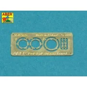 10,5cm KwK L/70 barrel with double baffle muzzle brake for German P...