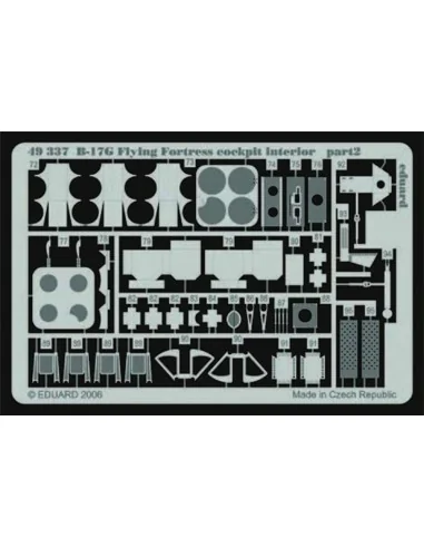 B-17G Flying Fortress cockpit interior für Revell/Monogram Bausatz,...