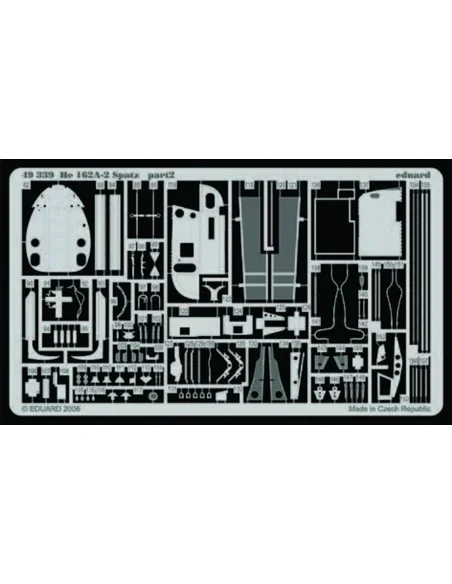 He 162A-2 Spatz für Tamiya Bausatz, 1/48 - Eduard Accessories 49339