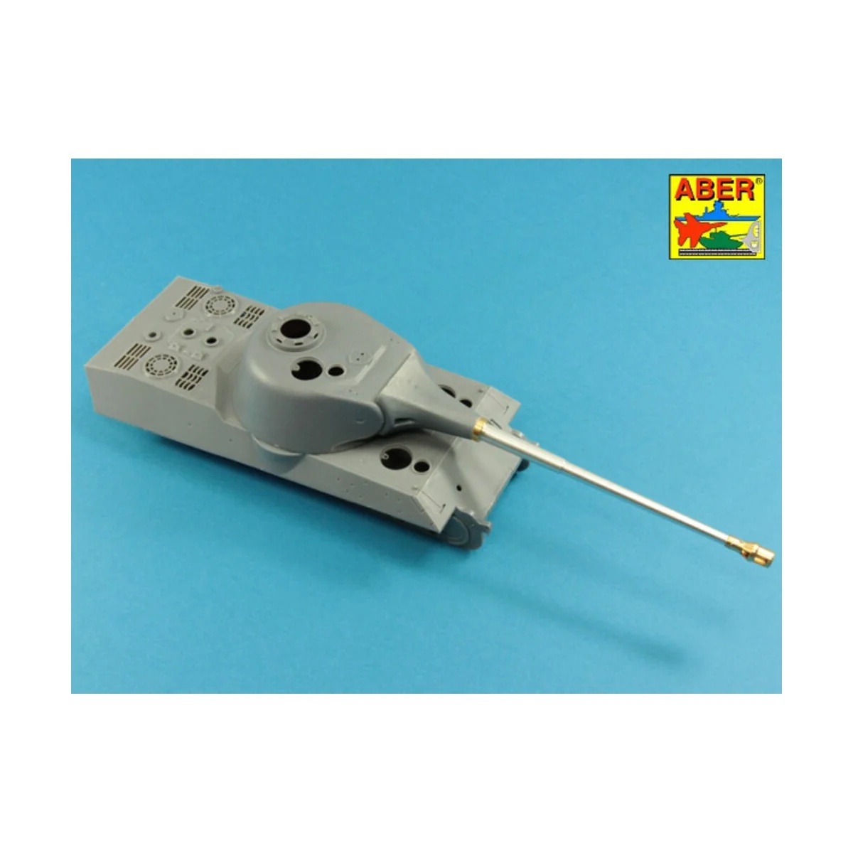 10, 5cm KwK L/70 barrel with double baffle muzzle brake for German ...