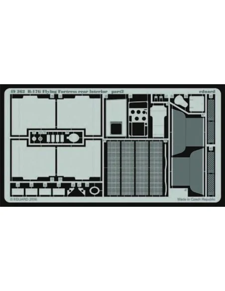 B-17G Flying Fortress rear interior für Revell/Monogram Bausatz, 1/...