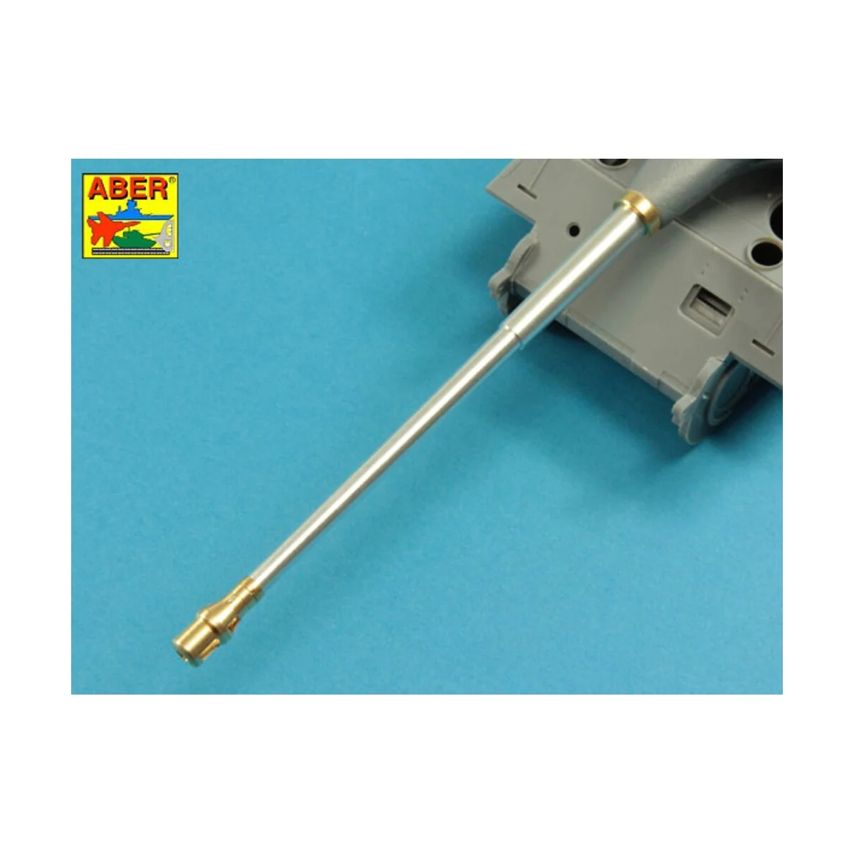 10, 5cm KwK L/70 barrel with double baffle muzzle brake for German ...