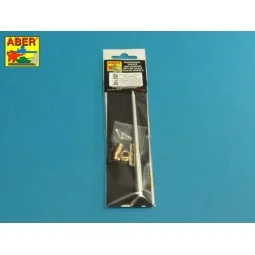 10,5cm KwK L/70 barrel with perforated muzzle brake for German Pz.K...