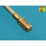 10,5cm KwK L/70 barrel with perforated muzzle brake for German Pz.K...
