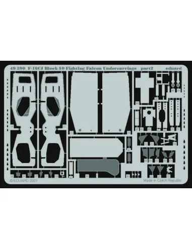 F-16CJ Block 50 Fighting Falcon undercarriage für Tamiya Bausatz, 1...