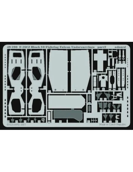 F-16CJ Block 50 Fighting Falcon undercarriage für Tamiya Bausatz, 1...
