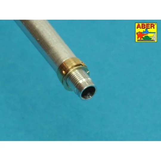 10,5cm KwK L/70 barrel with perforated muzzle brake for German Pz.K...