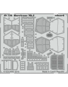 Hurricane Mk.I for Airfix, 1/48 - Eduard Accessories 49726