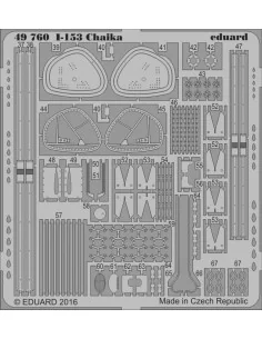 I-153 Chaika for ICM, 1/48 - Eduard Accessories 49760