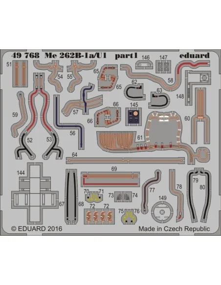 [NO_DESC] Me 262B-1a/U1, 1/48 - Eduard Accessories 49768