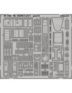[NO_DESC] Me 262B-1a/U1, 1/48 - Eduard Accessories 49768 2