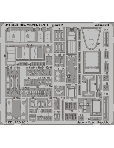 Me 262B-1a/U1, 1/48 - Eduard Accessories 49768