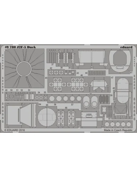J2F-5 Duck for Merit, 1/48 - Eduard Accessories 49780