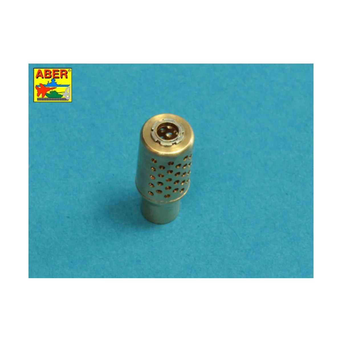 10, 5cm KwK L/70 barrel with perforated muzzle brake for German Pz....