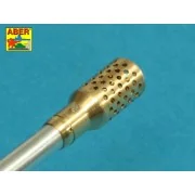 10, 5cm KwK L/70 barrel with perforated muzzle brake for German Pz....