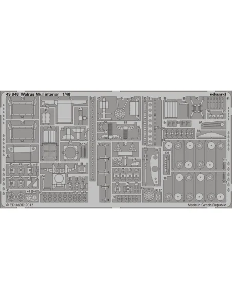 [NO_DESC] Walrus Mk.I interior for Airfix, 1/48 - Eduard Accessorie...