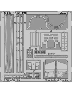 F-14D for Tamiya, 1/48 - Eduard Accessories 49933