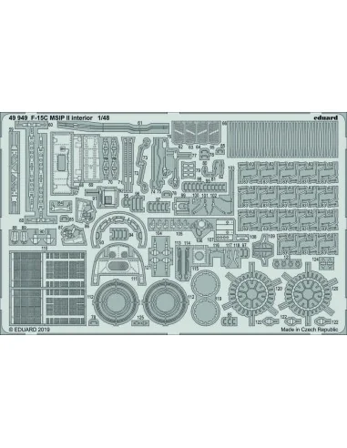 F-15C MSIP II interior f.Great Wall Hobb, 1/48 - Eduard Accessories...