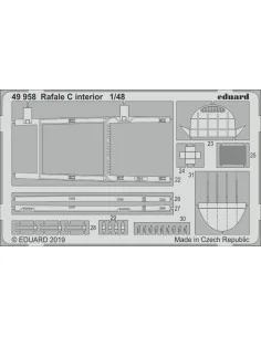 Rafale C interior for Revell, 1/48 - Eduard Accessories 49958