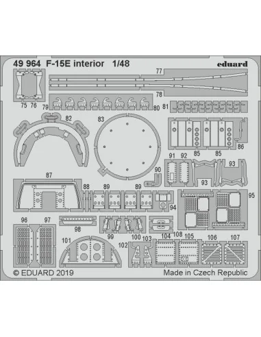 [NO_DESC] F-15E interior for Great Wall Hobby, 1/48 - Eduard Access...