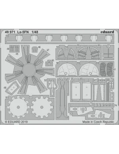 La-5FN for Zvezda, 1/48 - Eduard Accessories 49971