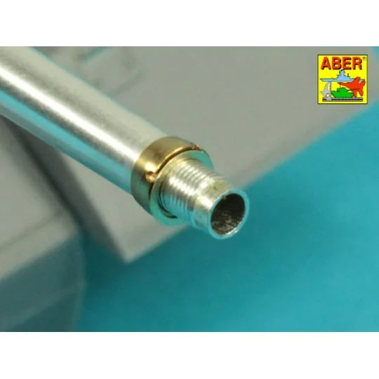 10,5cm KwK L/70 barrel with perforated muzzle brake for German Pz.K...