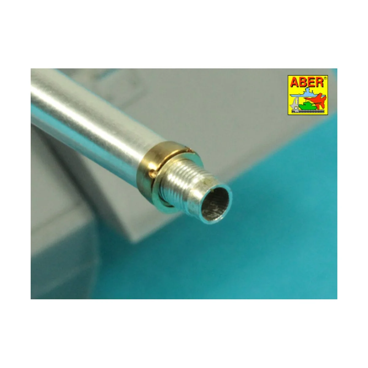 10, 5cm KwK L/70 barrel with perforated muzzle brake for German Pz....